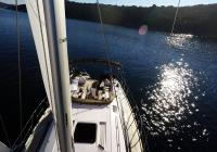 barcha a vela albero sartiame yacht a vela elan 45 impression vela barca a vela